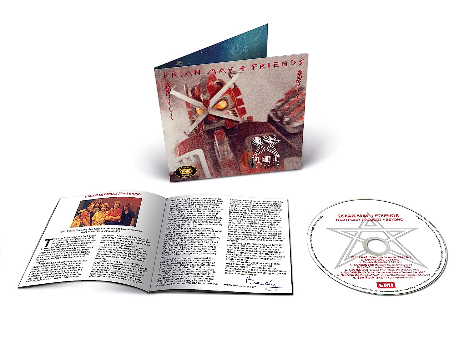 MAY BRIAN - STAR FLEET PROJECT+BEYOND CD