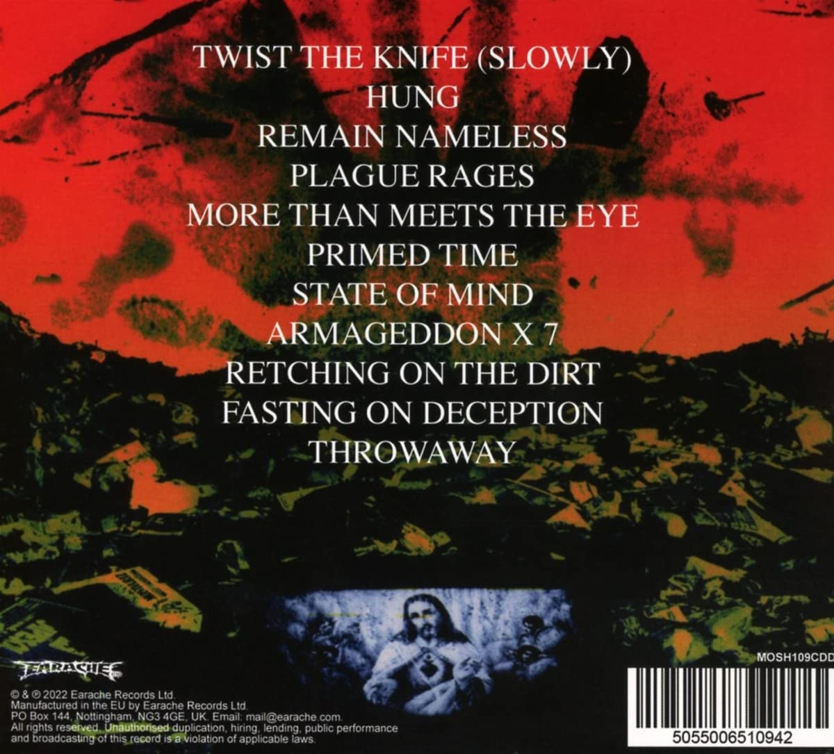 NAPALM DEATH - FEAR EMPTINESS DESPAIR CD - Slika 2