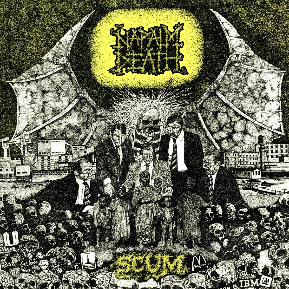 NAPALM DEATH - SCUM LP