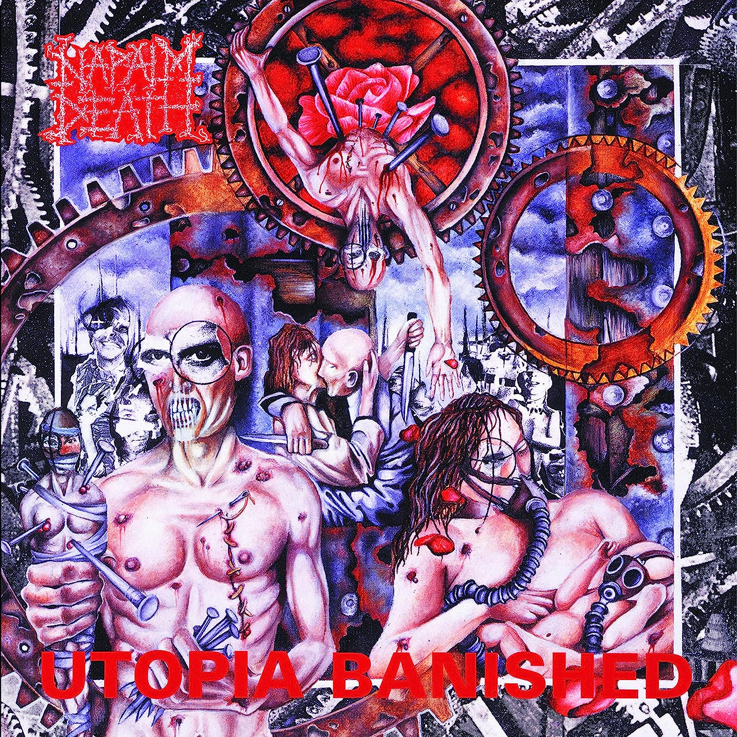 NAPALM DEATH - UTOPIA BANISHED LP