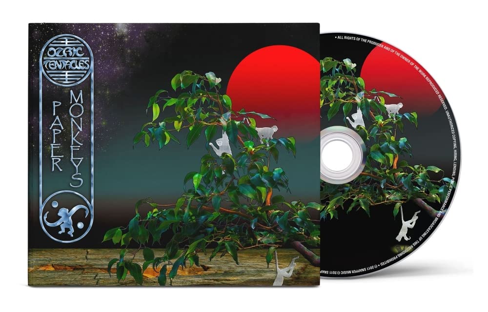 OZRIC TENTACLES - PAPER MONKEYS 2023 Ed Wynne remaster CD
