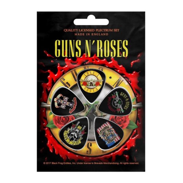 MERC - GUNS N'ROSES BULLET LOGO TRZALICE 5 KOM