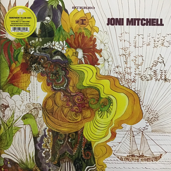 MITCHELL JONI - SONG TO A SEAGULL transparent yellow vinyl LP