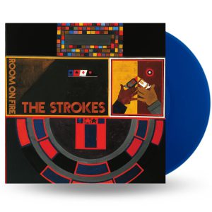 STROKES - ROOM ON FIRE ltd blue vinyl LP