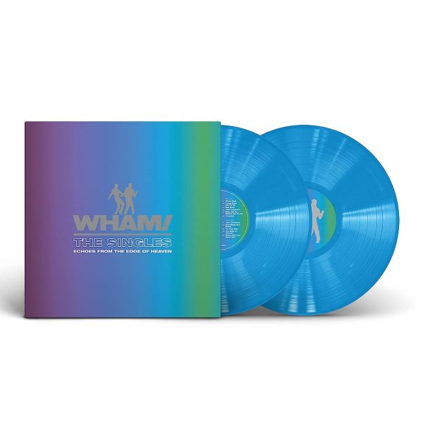 WHAM - SINGLES ECHOES FROM THE EDGE OF HEAVEN ltd blue vinyl LP2