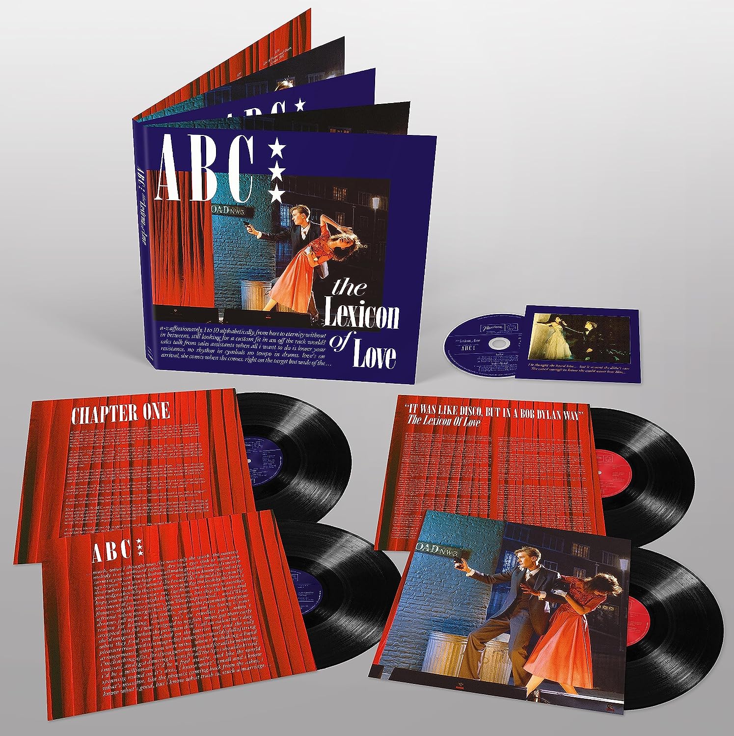 ABC - LEXICON OF LOVE 40th anniversary edition (Ltd. Blu-ray + 4LP)