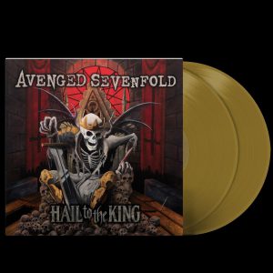 AVENGED SEVENFOLD - HAIL TO THE KING gold vinyl LP2
