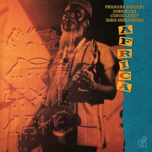 SANDERS PHAROAH - AFRICA orange & black marbled vinyl LP2
