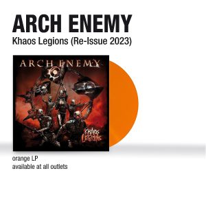 ARCH ENEMY - KHAOS LEGIONS ltd orange vinyl LP