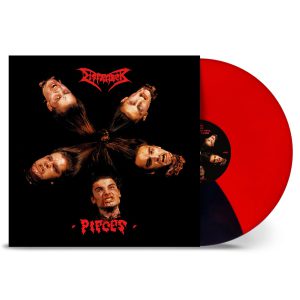 DISMEMBER - PIECES red/black splatter vinyl LP