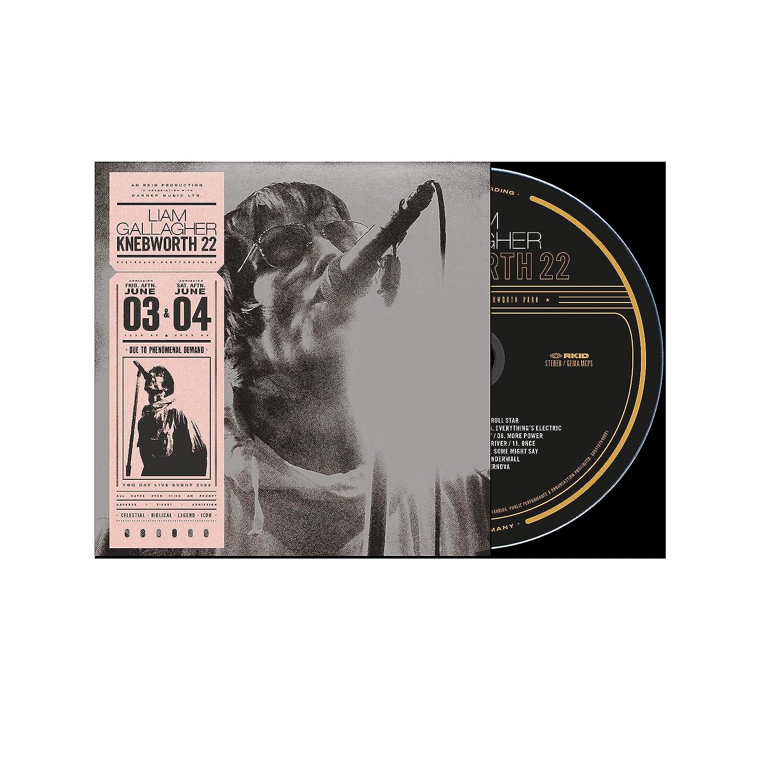 GALLAGHER LIAM - KNEBWORTH 22 CD
