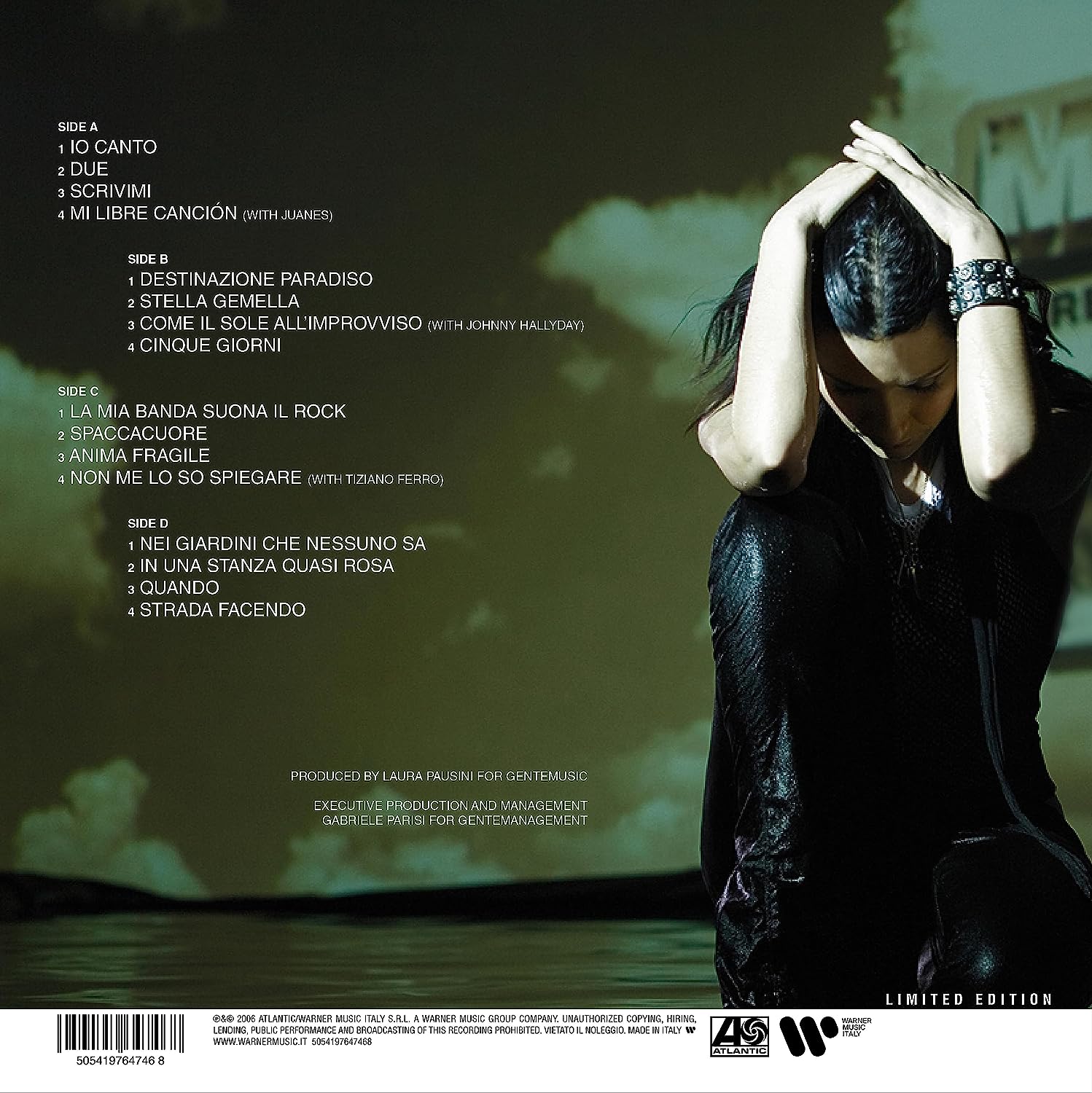 PAUSINI LAURA - IO CANTO ltd dark green vinyl LP2 - Slika 2