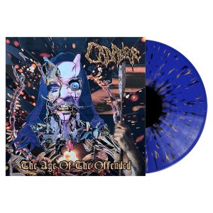 CADAVER - AGE OF OFFENDED ltd splatter vinyl LP