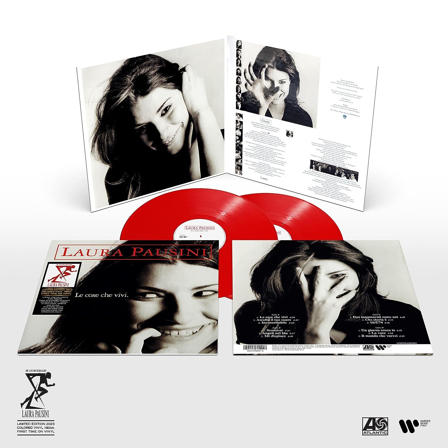 PAUSINI PAURA - LE COSE CHE VIVI ltd red vinyl LP2