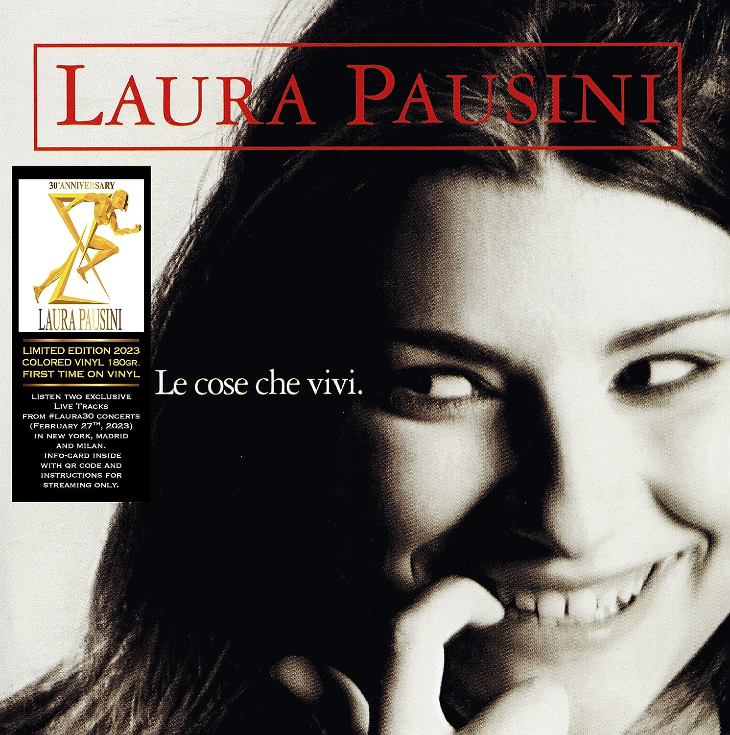 PAUSINI PAURA - LE COSE CHE VIVI ltd red vinyl LP2 - Slika 3