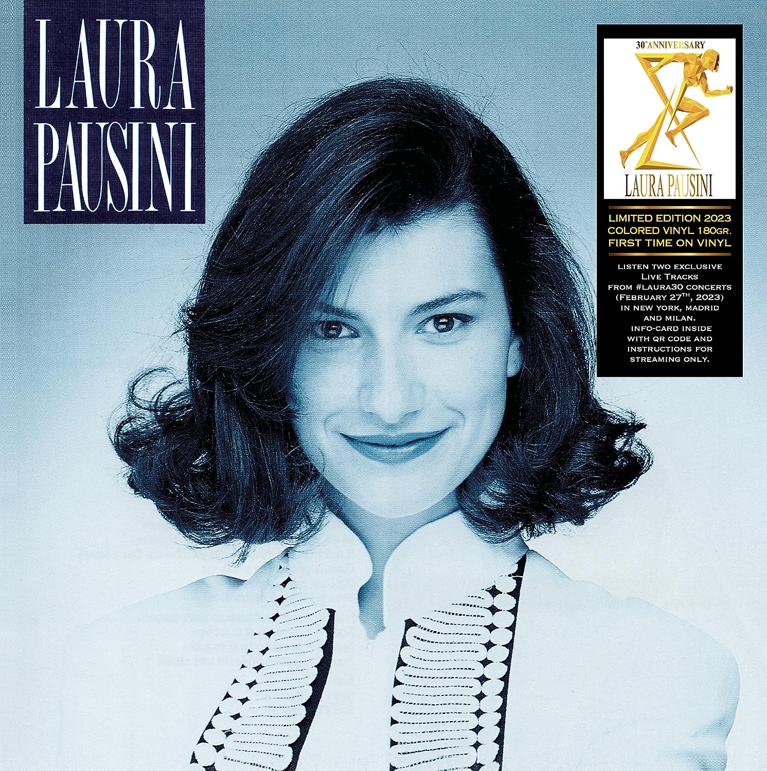PAUSINI PAURA - LAURA PAUSINI ltd blue vinyl LP - Slika 3