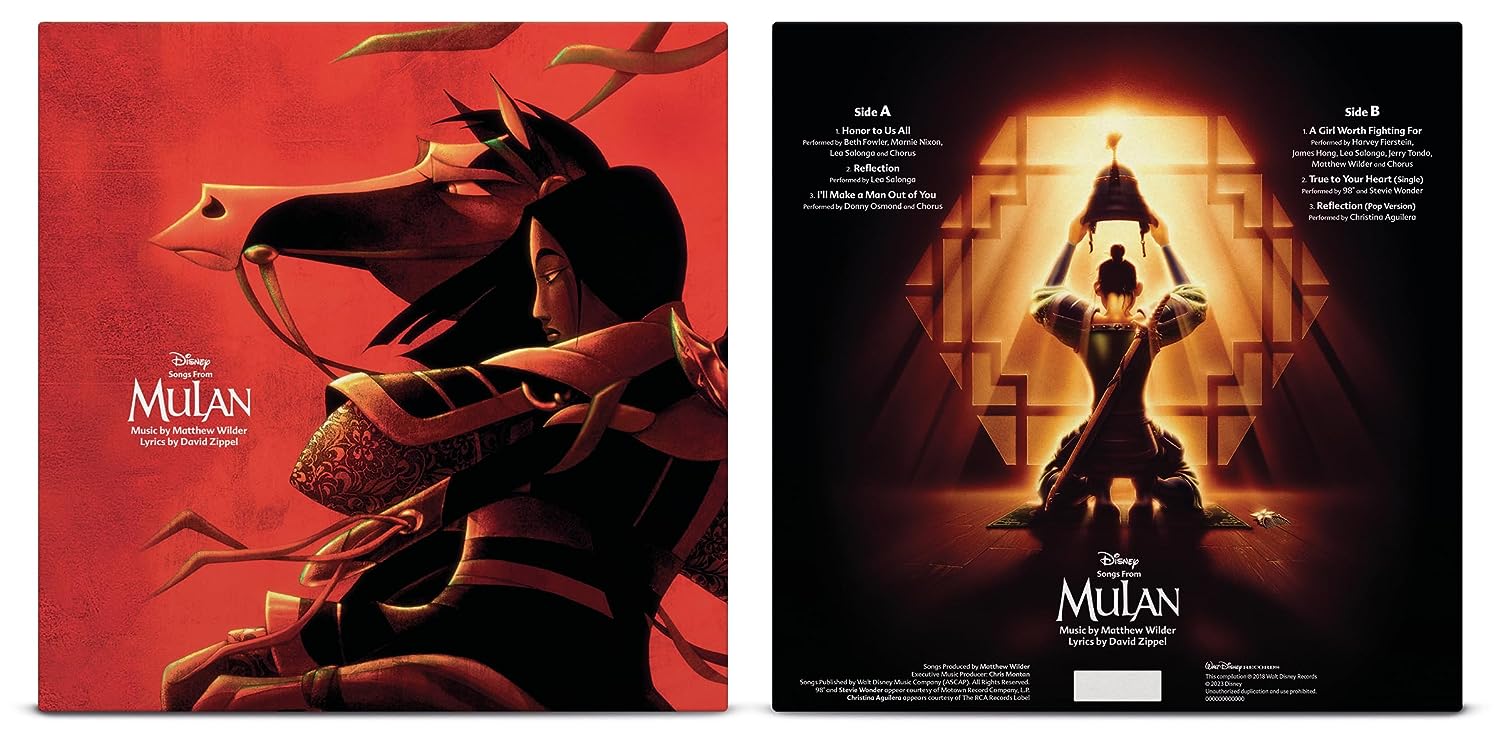 O.S.T. - SONGS FROM MULAN LP - Slika 3