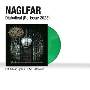 NAGLFAR - DIABOLICAL ltd transparent green vinyl  LP