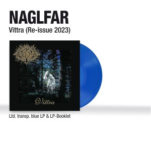 NAGLFAR - VITTRA ltd transparent blue vinyl LP