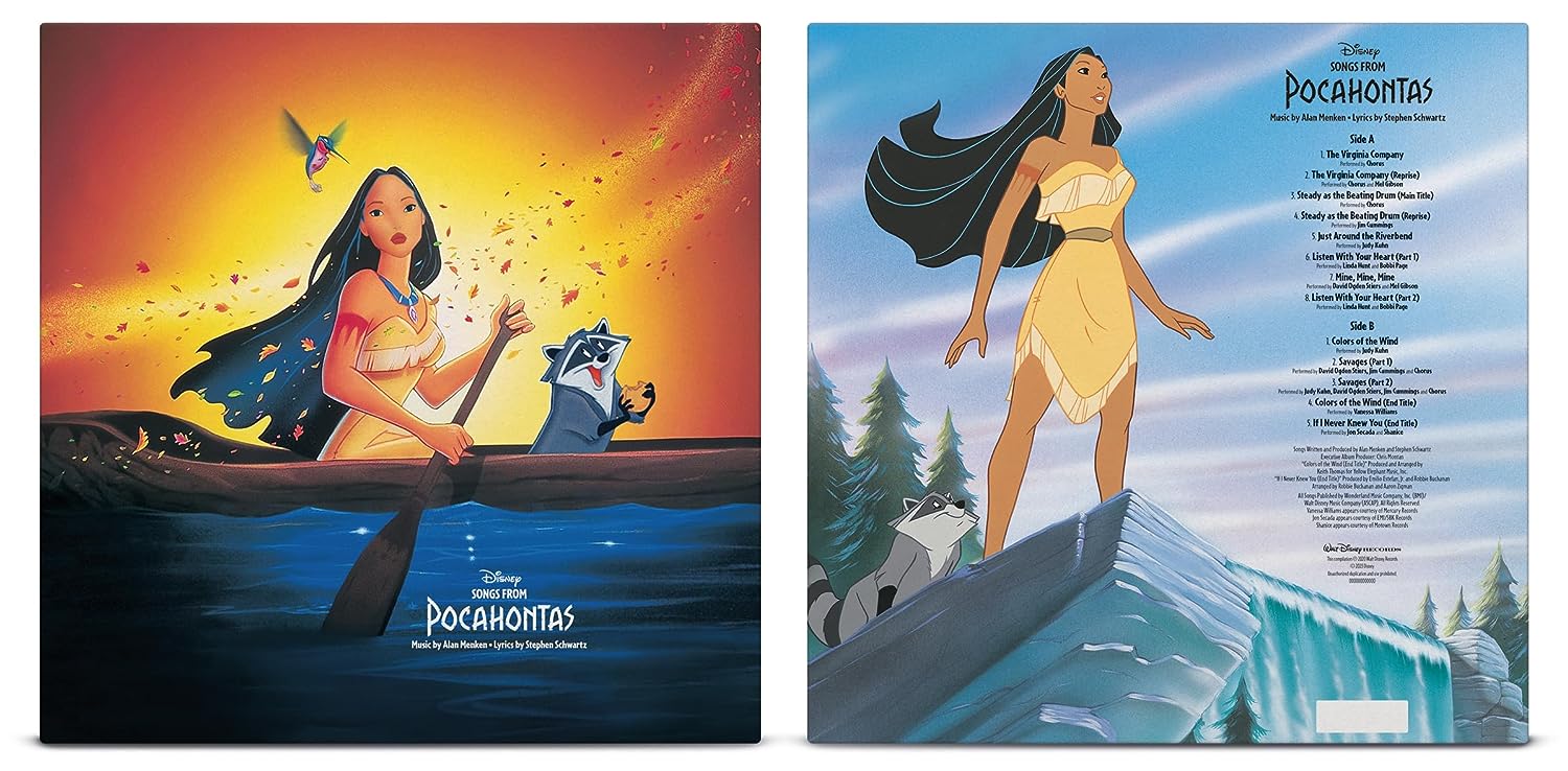 O.S.T. - SONGS FROM POCAHONTAS LP - Slika 3