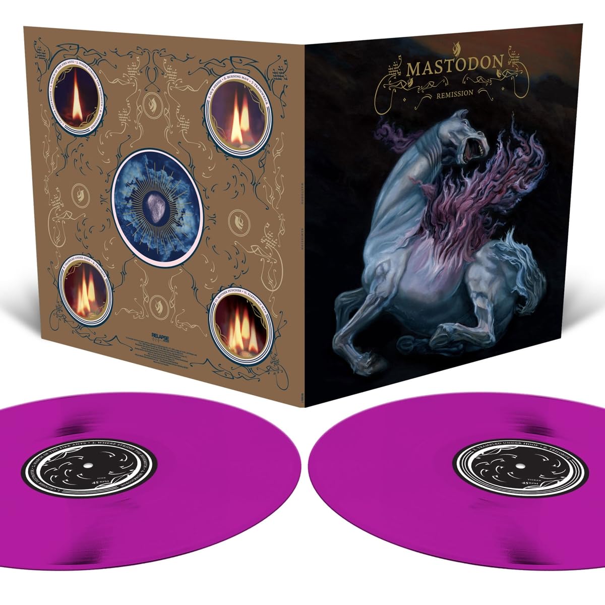 MASTODON - REMISSION neon violet edition vinyl LP2