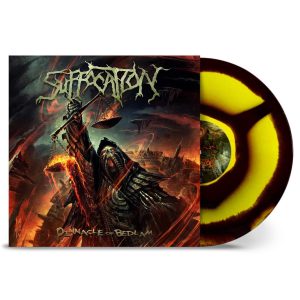 SUFFOCATION - PINNACLE OF BEDLAM yellow/black corona vinyl LP