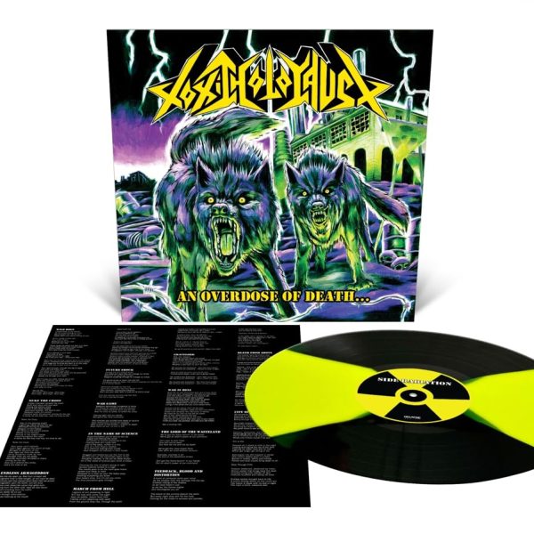 TOXIC HOLOCAUST - AN OVERDOSE OF DEATH ltd vinyl LP