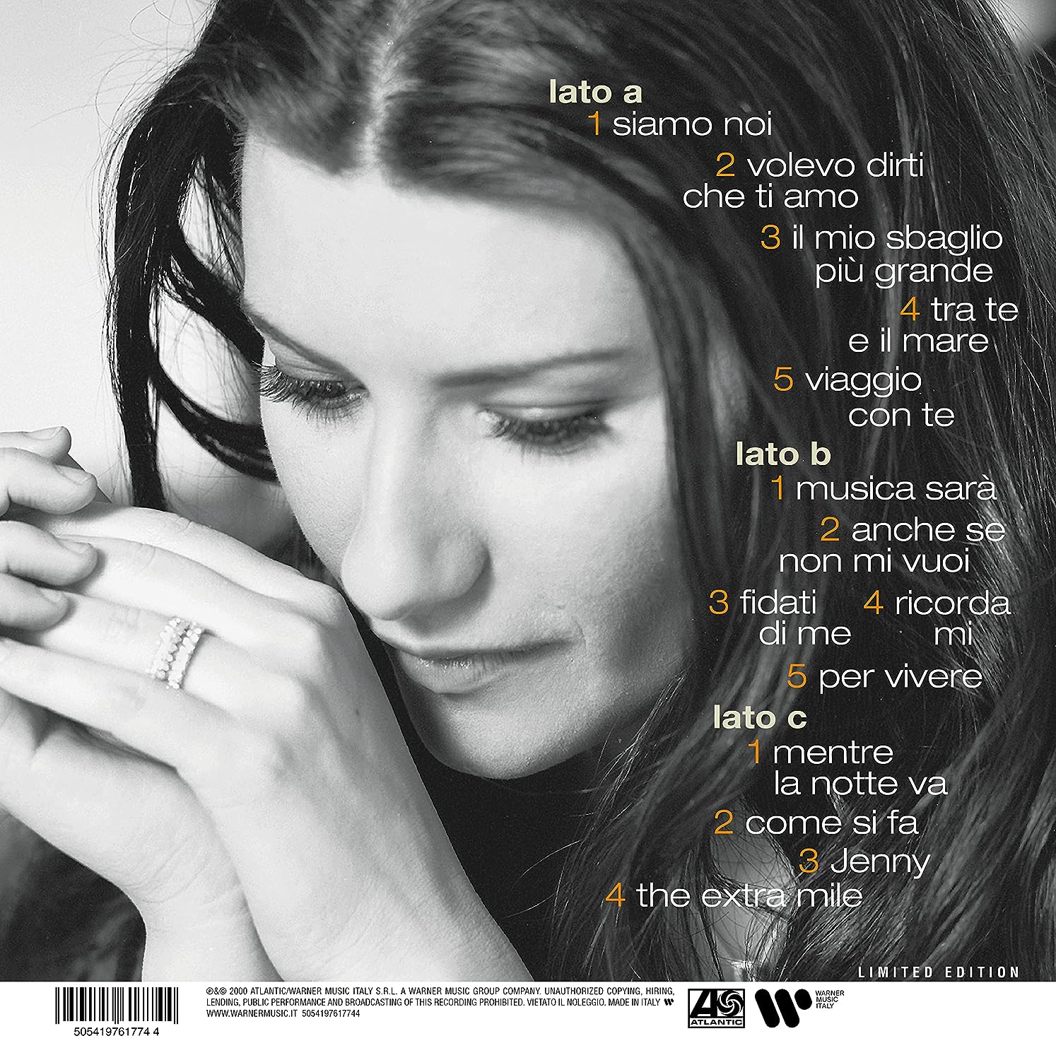 PAUSINI LAURA - TRA TE E IL MARE ltd purple vinyl LP2 - Slika 2