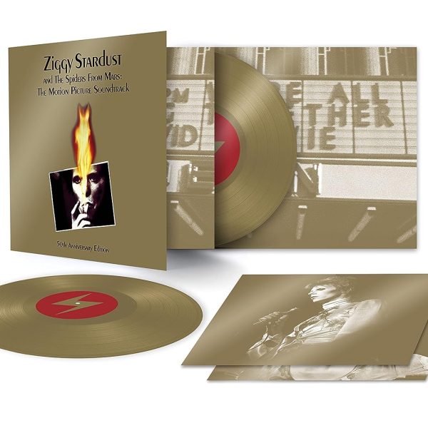 BOWIE DAVID - ZIGGY STARDUST: SOUNDTRACK 50th anniversary edition [2LP Gold Vinyl]