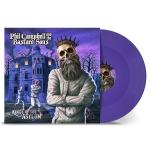 PHIL CAMPBELL AND BASTARD SONS - KINGS OF THE ASYLUM ltd purple vinyl LP