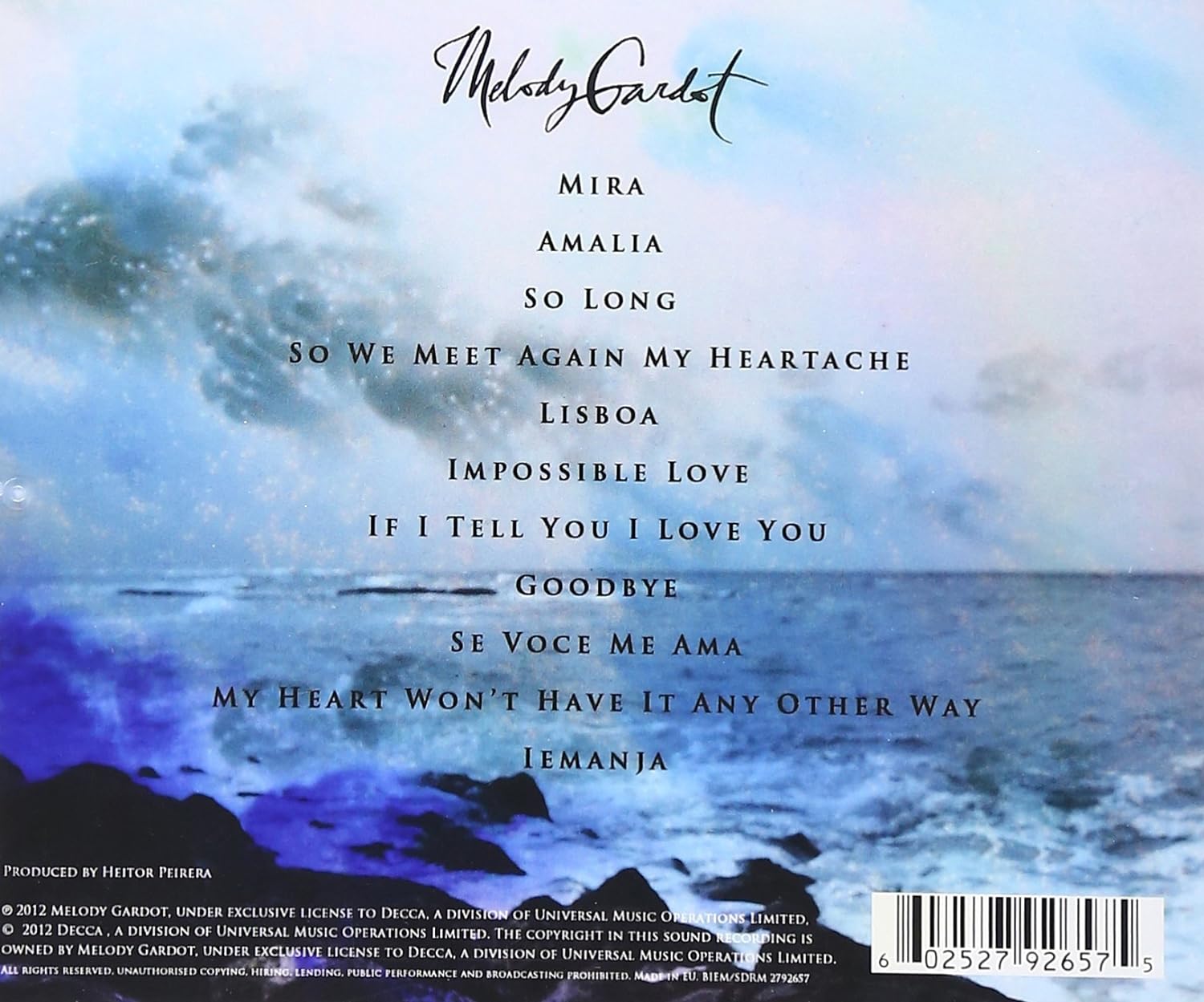 GARDOT MELODY - ABSENCE CD - Slika 2