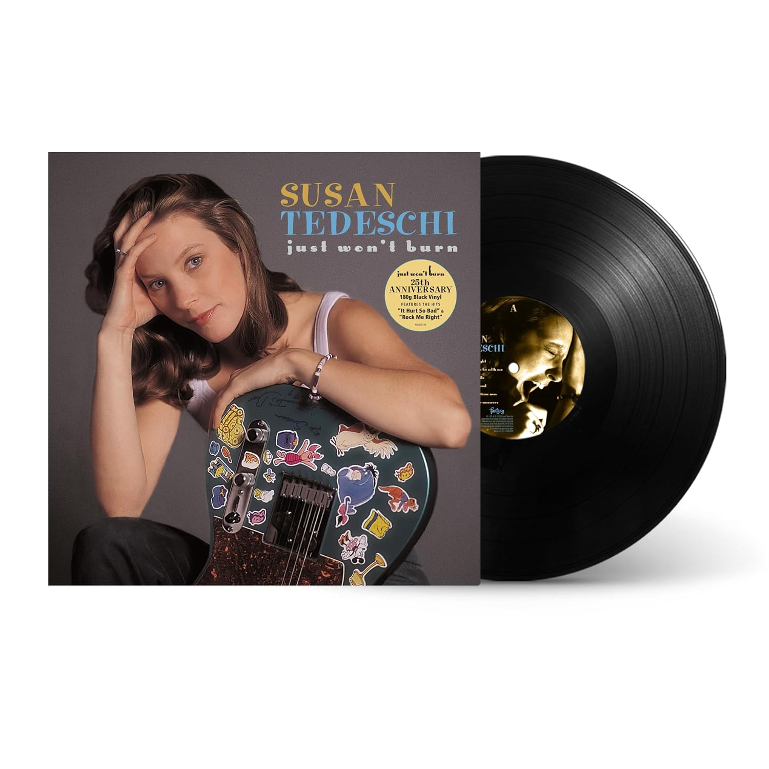TEDESCHI SUSAN - JUST WON'T BURN 25 anniversary vinyl LP