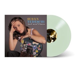 TEDESCHI SUSAN - JUST WON'T BURN 25 anniversary coke bottle clear vinyl LP