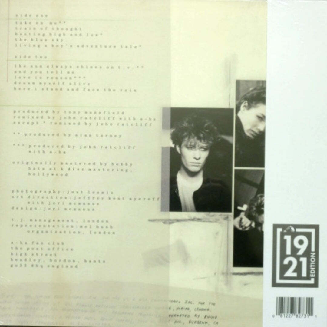 A-HA - HUNTING HIGH & LOW sunset orange vinyl LP - Slika 2