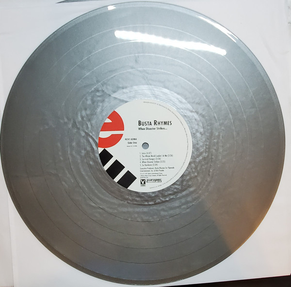 BUSTA RHYMES - WHEN DISASTER STRIKES silver vinyl LP2 - Slika 2