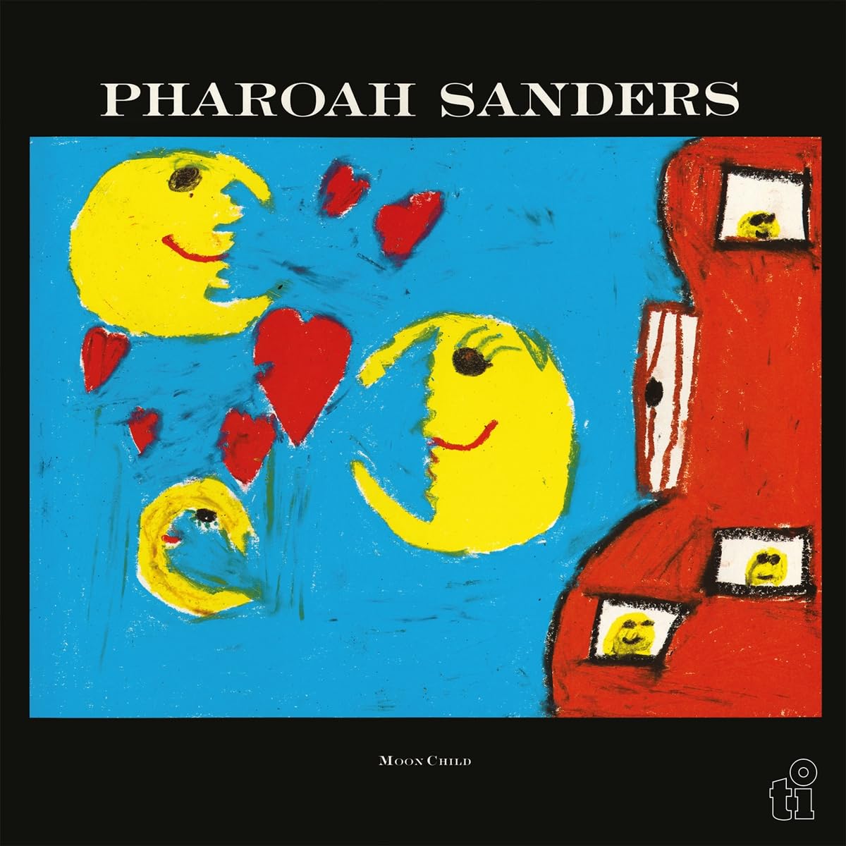 SANDERS PHAROAH - MOON CHILD ltd gold & orange vinyl LP