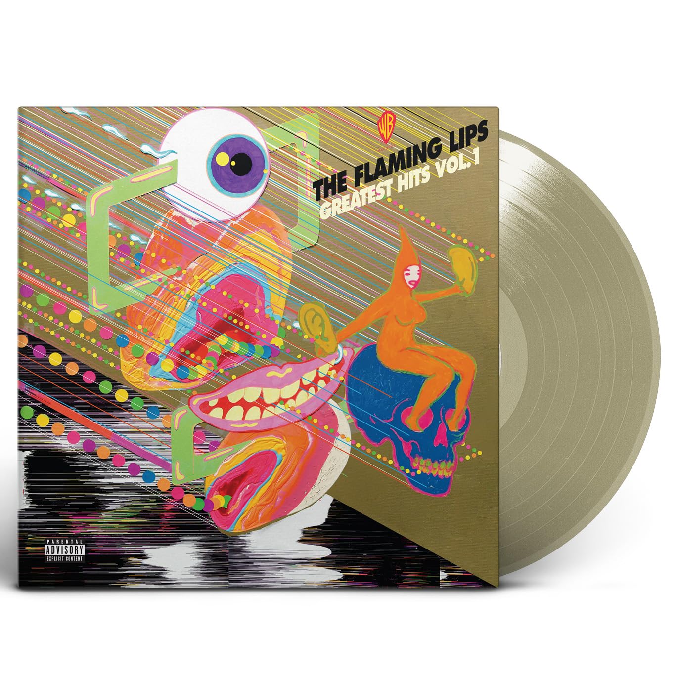 FLAMING LIPS - GREATEST HITS VOL 1 ltd gold vinyl LP