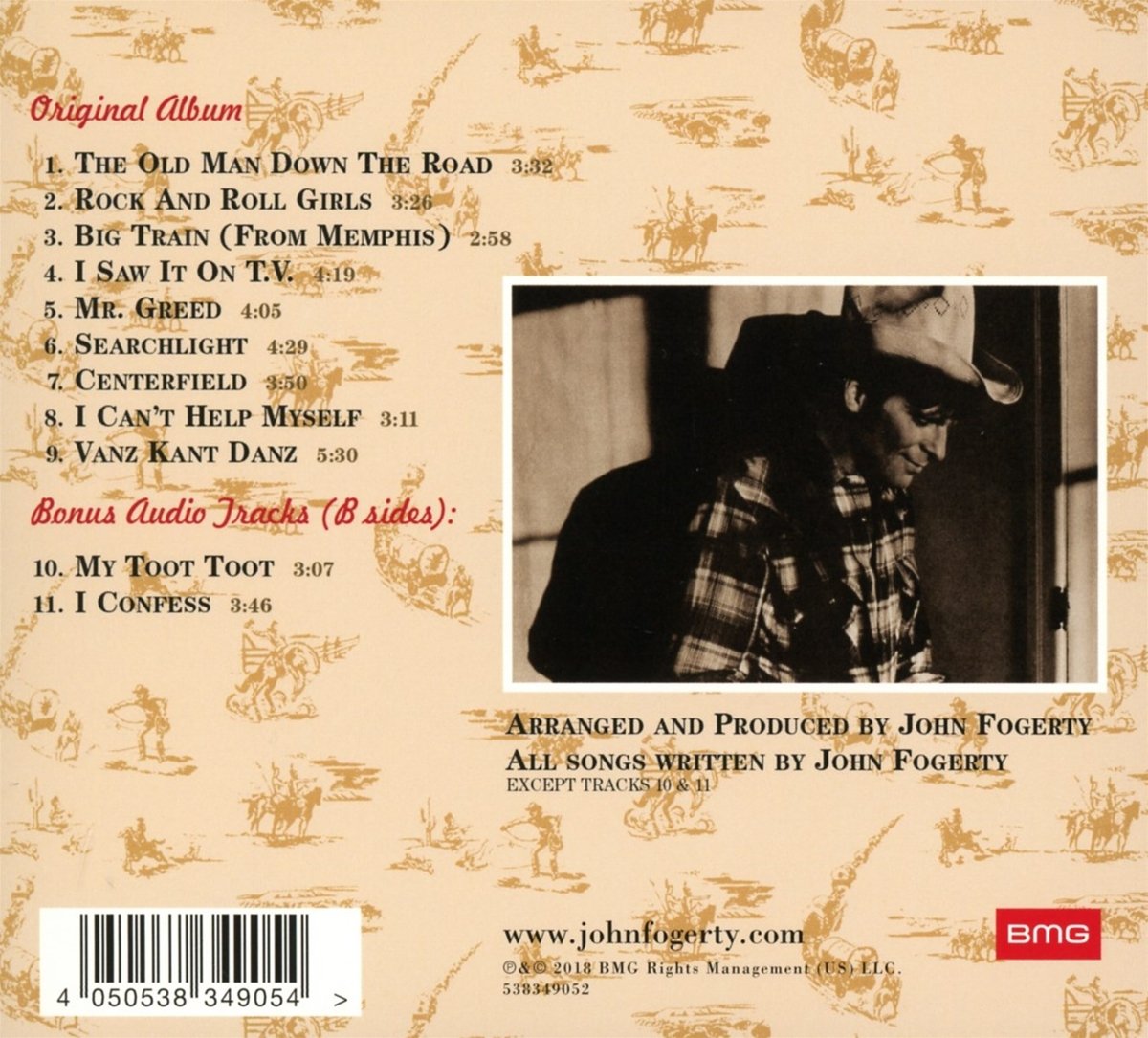 FOGERTY JOHN - CENTERFIELD CD - Slika 2