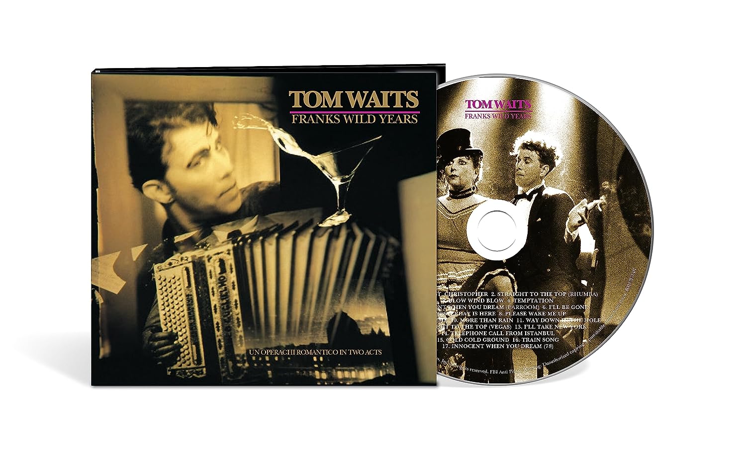 WAITS TOM - FRANK'S WILD YEARS remaster CD