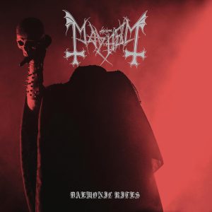 MAYHEM - DAEMONIC RITES transparent red vinyl LP2