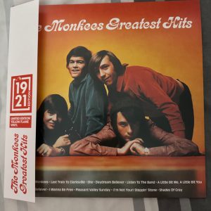 MONKEES - GREATEST HITS yellow flame viny LP