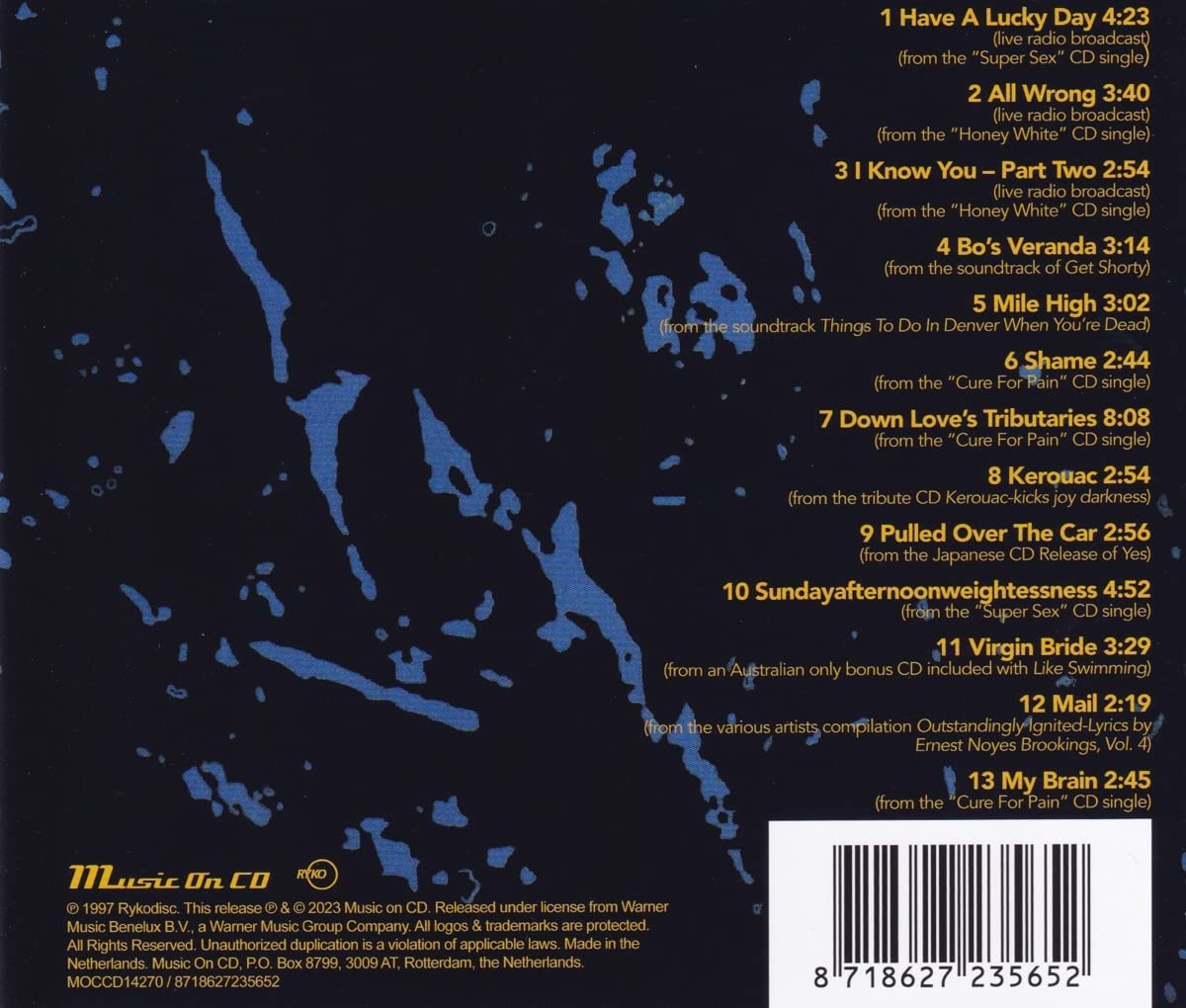 MORPHINE - B SIDES AND OTHERWISE CD - Slika 2