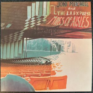 MITCHELL JONI - MILES OF AISLES transparent sea blue vinyl LP2