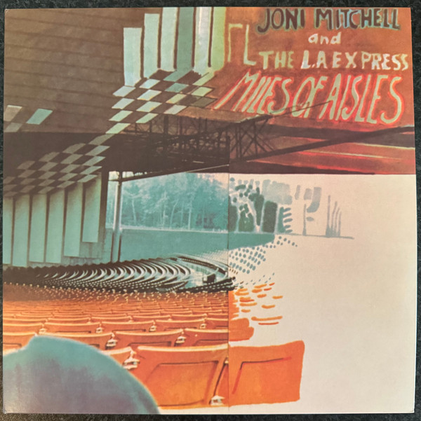 MITCHELL JONI - MILES OF AISLES transparent sea blue vinyl LP2
