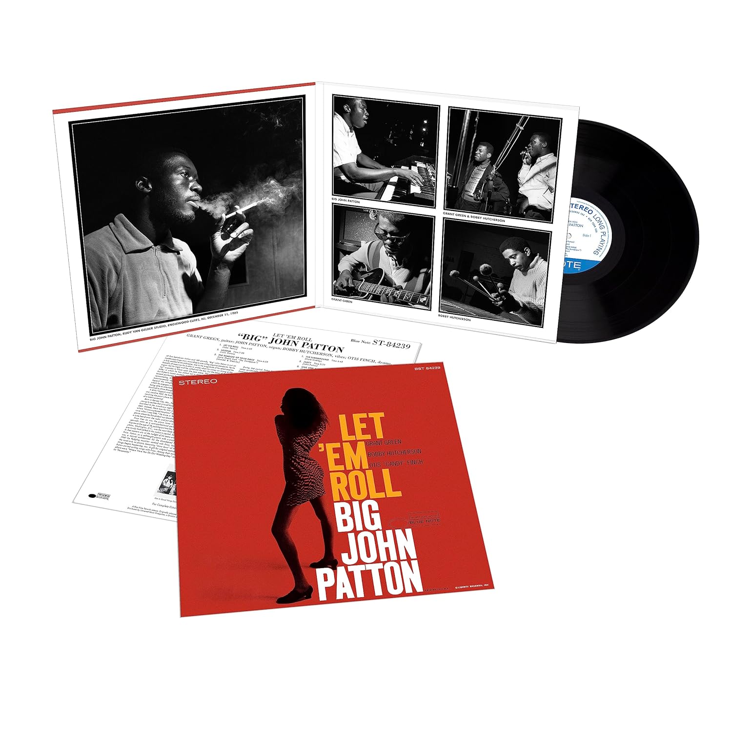 PATTON BIG JOHN - LET'EM ROLL tone poet vinyl LP - Slika 2