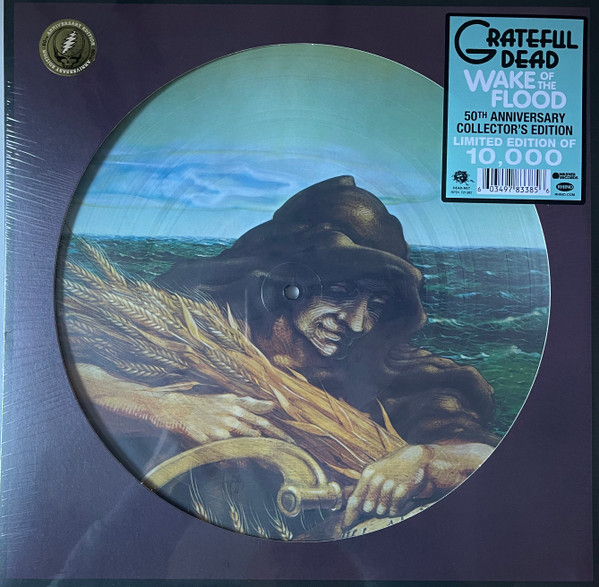 GRATEFUL DEAD - WAKE OF THE FLOOD 50th anniversary picture disc LP