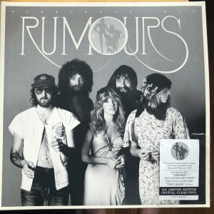 FLEETWOOD MAC - RUMOURS LIVE 1977 ltd crystal clear vinyl LP2