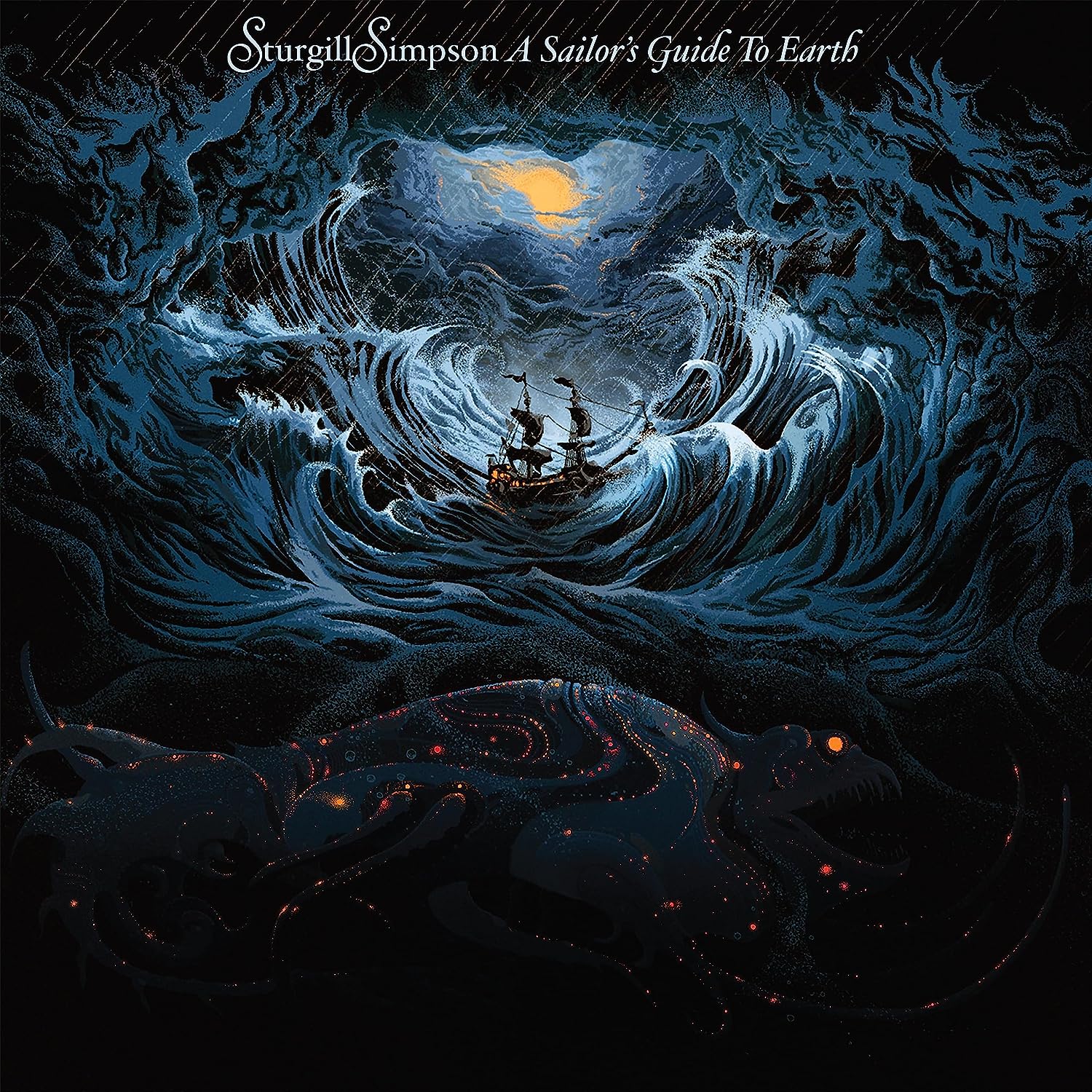 SIMPSON STURGILL - SAILOR'S GUIDE TO EARTH crystal clear vinyl LP