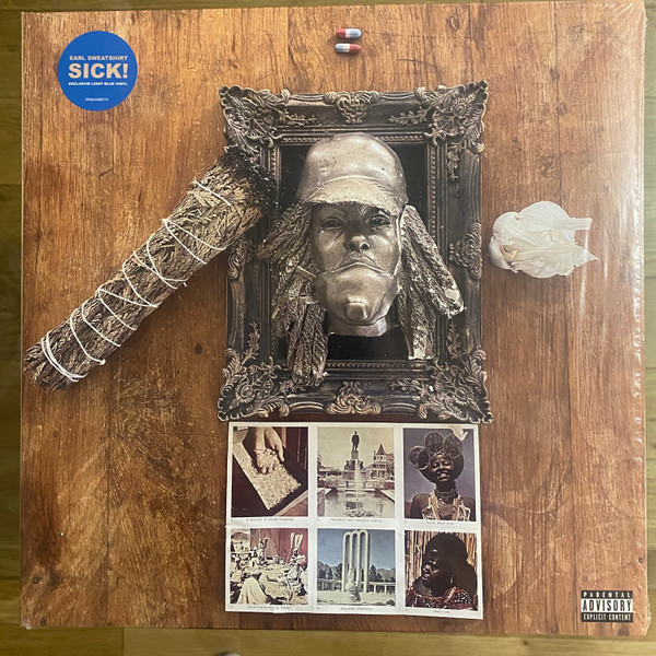 EARL SWEATSHIRT - SICK! light blue vinyl LP