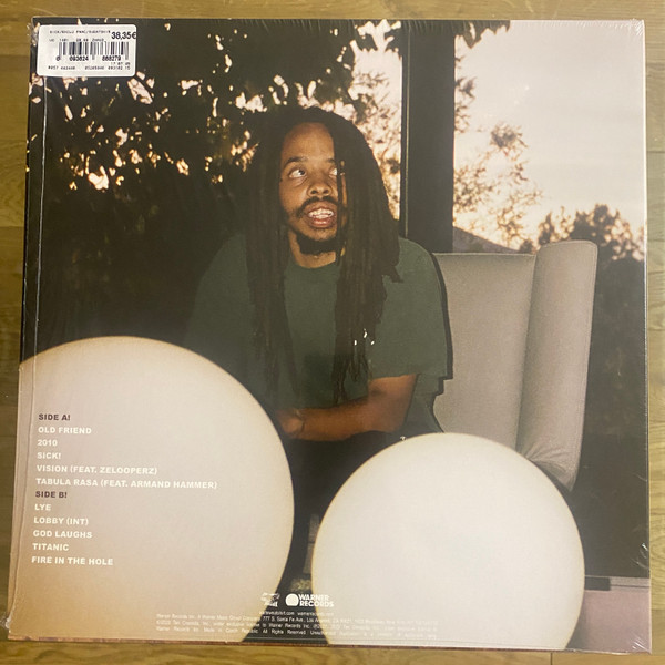 EARL SWEATSHIRT - SICK! light blue vinyl LP - Slika 3